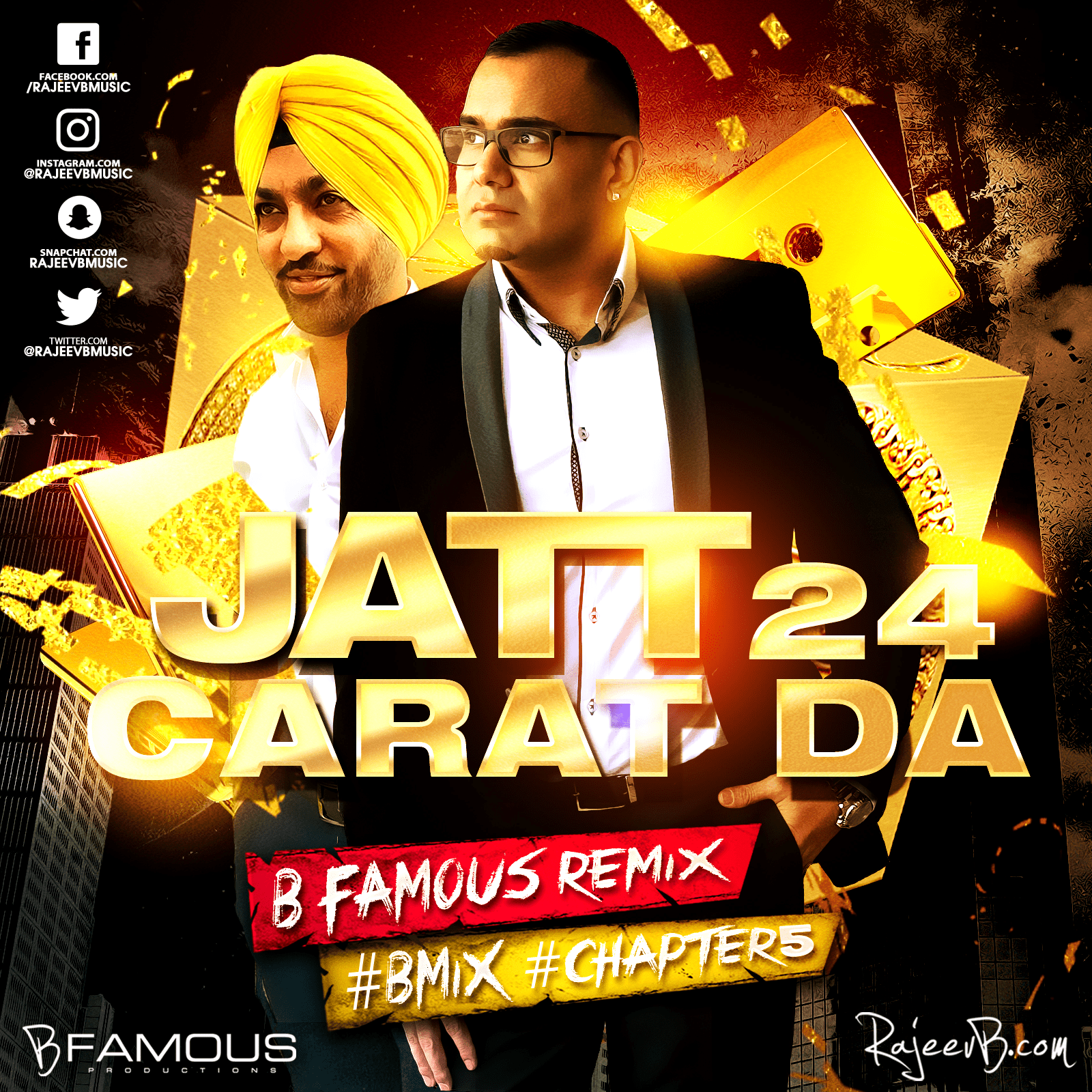Jatt 24 Carat Rajeev B GOLD SOCIALMEDIA